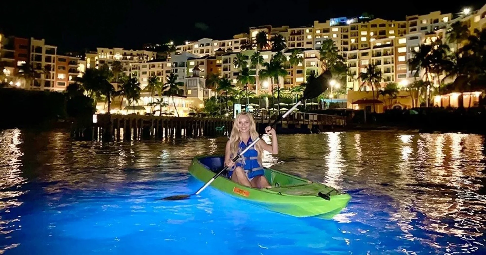 Glow Boats LED Night Kayak
